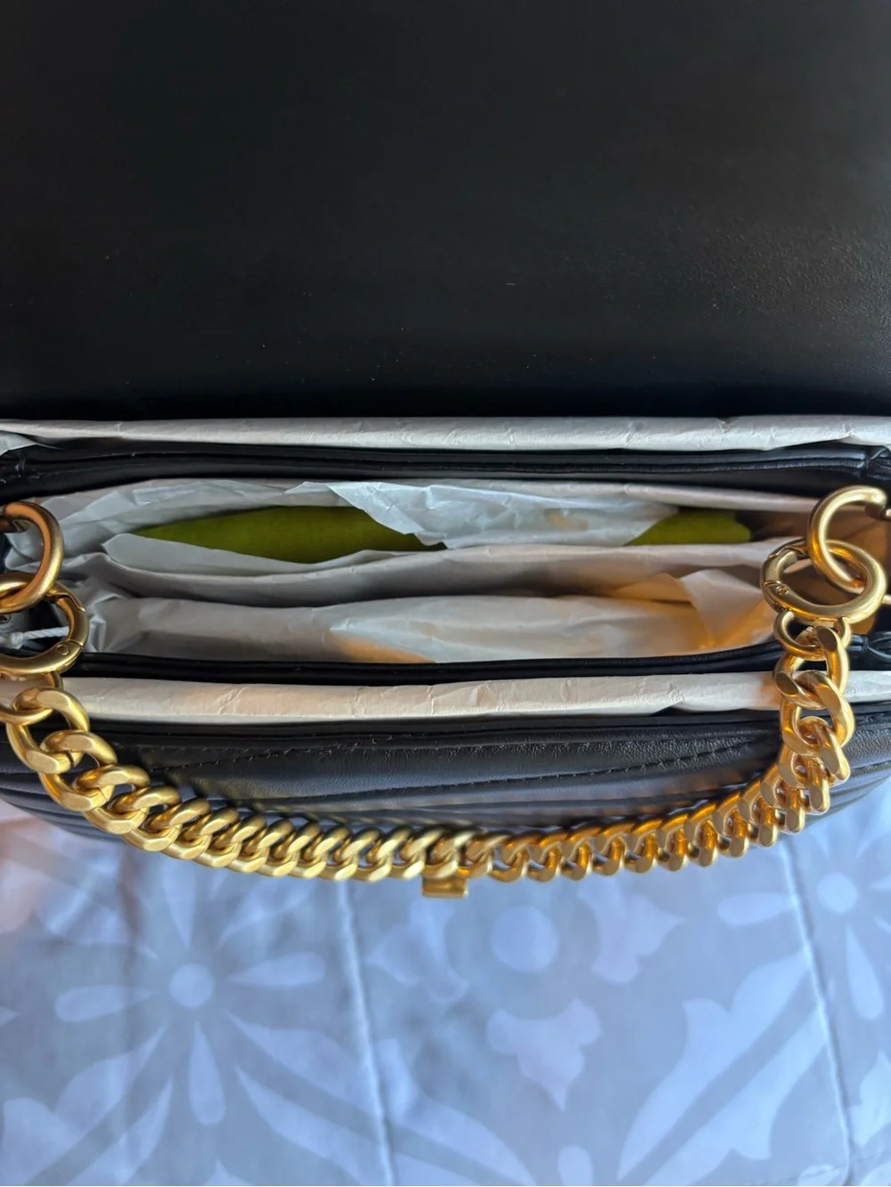 Tory Burch Kira Chevron Top-Handle Bag